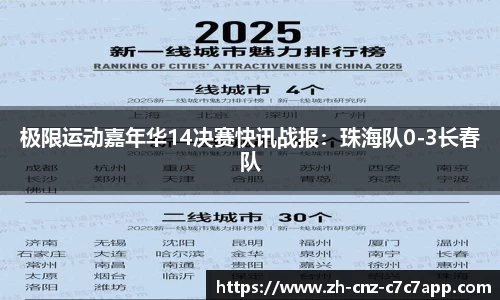 极限运动嘉年华14决赛快讯战报：珠海队0-3长春队